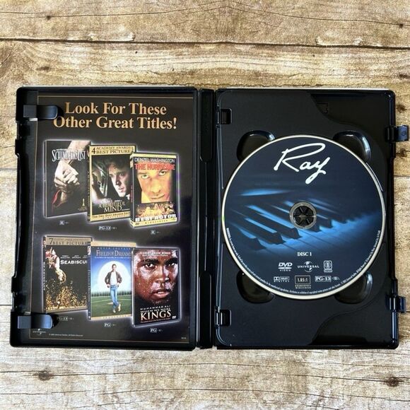 Ray (DVD, 2005, Widescreen) 2 Disks , Jamie Foxx ,PG-13 - Picture 3 of 5